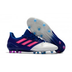 Nuevo Botas de fútbol adidas ACE 17.1 FG Azul Rosa Blanco