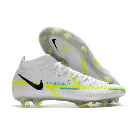 Zapatos de Fútbol Nike Phantom GT2 Elite DF FG Gris Azul Marino Oscuro