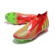 Botas fútbol Adidas Predator Edge+ Fg Rojo Verde