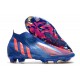 Botas fútbol Adidas Predator Edge+ Fg Hi Res Azul Turbo Hi Res Azul