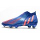 Botas fútbol Adidas Predator Edge+ Fg Hi Res Azul Turbo Hi Res Azul