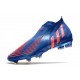 Botas fútbol Adidas Predator Edge+ Fg Hi Res Azul Turbo Hi Res Azul
