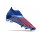 Botas fútbol Adidas Predator Edge+ Fg Hi Res Azul Turbo Hi Res Azul