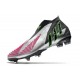 Botas fútbol Adidas Predator Edge+ Fg Plata Negro Rosa