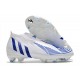 Botas fútbol Adidas Predator Edge+ Fg Blanco Hi Res Azul