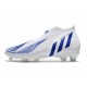 Botas fútbol Adidas Predator Edge+ Fg Blanco Hi Res Azul