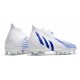 Botas fútbol Adidas Predator Edge+ Fg Blanco Hi Res Azul