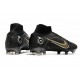 Nike Mercurial Superfly VIII Elite FG Negro Dorado Metalizado Plateado