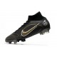 Nike Mercurial Superfly VIII Elite FG Negro Dorado Metalizado Plateado