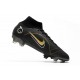 Nike Mercurial Superfly VIII Elite FG Negro Dorado Metalizado Plateado