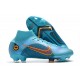 Nike Mercurial Superfly VIII Elite FG Azul Láser Naranja Marina