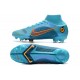 Nike Mercurial Superfly VIII Elite FG Azul Láser Naranja Marina