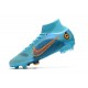 Nike Mercurial Superfly VIII Elite FG Azul Láser Naranja Marina