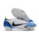 Bota Nike Mercurial Vapor XIV Elite FG Blanco Azul Negro