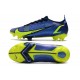Bota Nike Mercurial Vapor XIV Elite FG Zafiro Volt Azul Vacío