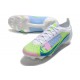 Bota Nike Mercurial Vapor XIV Elite FG Blanco Azul