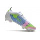 Bota Nike Mercurial Vapor XIV Elite FG Blanco Azul