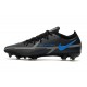 Nike Phantom GT II Elite FG Nuevo Negro Gris Hierro