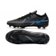Nike Phantom GT II Elite FG Nuevo Negro Gris Hierro