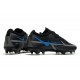 Nike Phantom GT II Elite FG Nuevo Negro Gris Hierro
