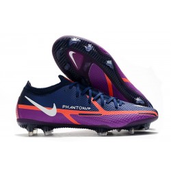 Nike Phantom GT II Elite FG Nuevo Azul Marino Blanco Morado