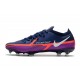 Nike Phantom GT II Elite FG Nuevo Azul Marino Blanco Morado
