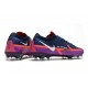 Nike Phantom GT II Elite FG Nuevo Azul Marino Blanco Morado