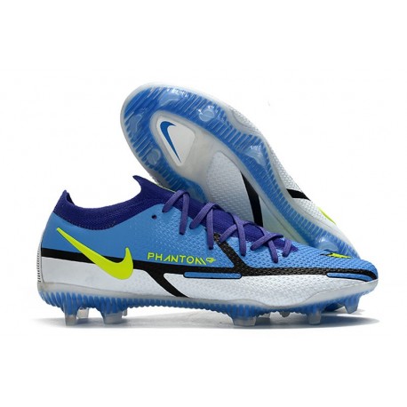 Nike Phantom GT II Elite FG Nuevo Zafiro Volt Gris Niebla Azul Vacío