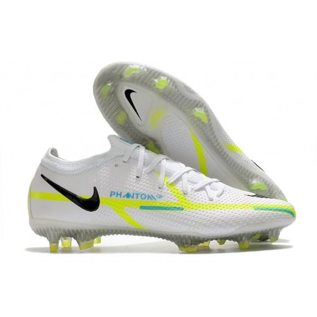 Nike Phantom GT II Elite FG Nuevo Blanco Negro Azul
