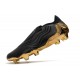 Botas fútbol adidas Copa SENSE+ FG Negro Blanco Dorado Metallic
