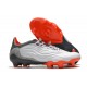 Botas fútbol adidas Copa SENSE+ FG Blanco Rojo Hierro Metálico