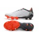 Botas fútbol adidas Copa SENSE+ FG Blanco Rojo Hierro Metálico