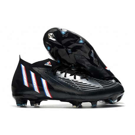 Adidas Predator Edge.1 Fg Negro Blanco Rojo