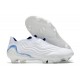 Botas fútbol adidas Copa SENSE+ FG Blanco Hi Res Azul Legacy Indigo