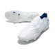 Botas fútbol adidas Copa SENSE+ FG Blanco Hi Res Azul Legacy Indigo