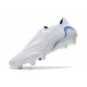 Botas fútbol adidas Copa SENSE+ FG Blanco Hi Res Azul Legacy Indigo