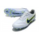 Nike Tiempo Legend 9 Elite FG Botas Blanco Azul