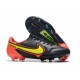 Nike Tiempo Legend 9 Elite FG Botas Negro Amarillo Rosso