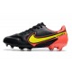 Nike Tiempo Legend 9 Elite FG Botas Negro Amarillo Rosso