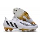 Adidas Predator Edge.1 Fg Low Cut Bianco Oro Negro