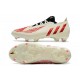 Adidas Predator Edge.1 Fg Low Cut Off Blanco Rojo Dorado Metálico