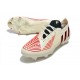 Adidas Predator Edge.1 Fg Low Cut Off Blanco Rojo Dorado Metálico