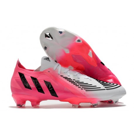 Adidas Predator Edge.1 Fg Low Cut LZ+ Solar Rosa Negro Blanco