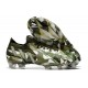 Adidas Predator Edge.1 Fg Low Cut Crystal Focus Oliva Plateado Metálico Magic Lima