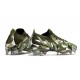 Adidas Predator Edge.1 Fg Low Cut Crystal Focus Oliva Plateado Metálico Magic Lima