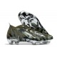 Adidas Predator Edge.1 Fg Crystal Focus Oliva Plateado Metálico Magic Lima