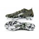 Adidas Predator Edge.1 Fg Crystal Focus Oliva Plateado Metálico Magic Lima