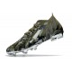 Adidas Predator Edge.1 Fg Crystal Focus Oliva Plateado Metálico Magic Lima