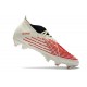 Adidas Predator Edge.1 Fg Off Blanco Rojo Dorado Metálico