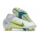 Nike Mercurial Superfly VIII Elite FG Blanco Azul Amarillo